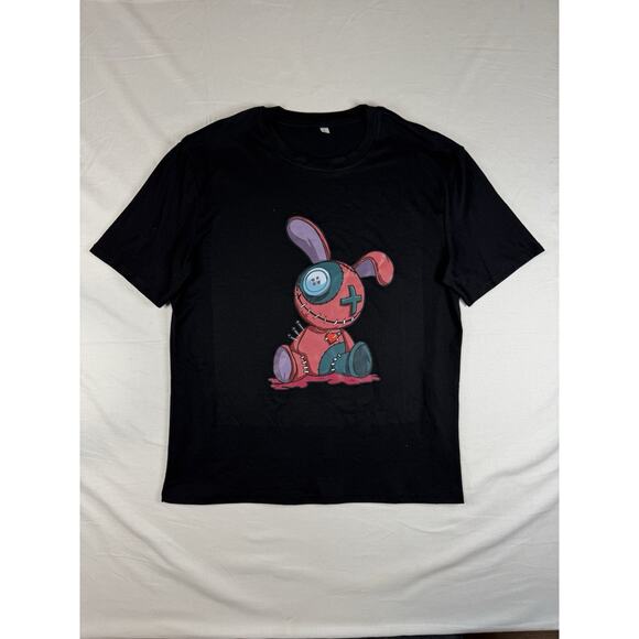 Unbranded Other - Pastel Goth Creepy Cute Voodoo Doll Scary Gift Unisex T-Shirt